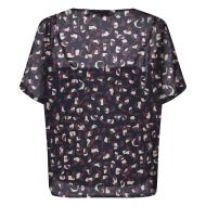 Blouse Marine/Bordeaux Femme Only Tasha vue 2