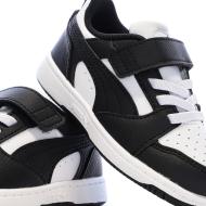 Baskets Noires/Blanches Garçon Puma Rebounds vue 7