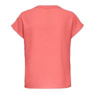 T-Shirt Rose Femme Jacqueline De Yong Lion vue 2