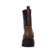 Bottines Marron/Noir Femme Geox Iridea vue 3