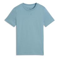 T-Shirt Bleu Garçon Puma Ess Centered Cat
