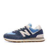 Baskets Bleues Homme New Balance 574 pas cher