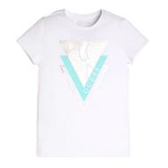 T-shirt Blanc Fille Guess Twht