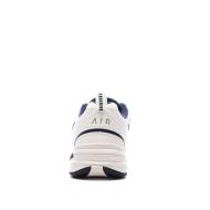 Baskets Blanches/Marine Homme Nike Air Monarch 4E vue 3