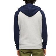 Sweat Zippé Gris/Marine Homme Superdry Essential Baseball vue 2