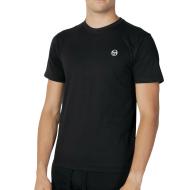 T-shirt Noir Homme Sergio Tacchini Iconic