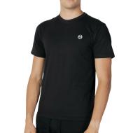 T-shirt Noir Homme Sergio Tacchini Iconic pas cher