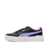 Baskets Noires/Mauve Fille Puma Carina 3.0 Jelly
