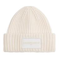 Bonnet Blanc Femme Tommy Hilfiger Pima Flag pas cher