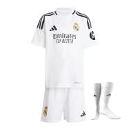 Real Madrid Ensemble Tenue Domicile Junior Adidas 24/25 pas cher