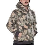 Sweat à capuche Kaki Homme Only & Sons Emilio Pinstripe pas cher