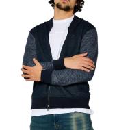 Sweat Zippé Marine Homme Kaporal BENJI pas cher