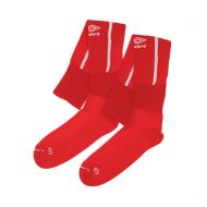 Chaussettes de foot Rouge Homme Umbro Pro Socks