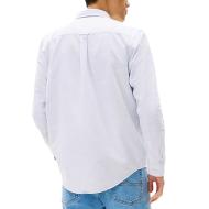 Chemise Bleu Clair Homme Tommy Hilfiger Oxford vue 2