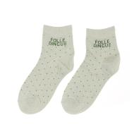 Stella Green FOLLE DINGUE Light Green Women’s Socks