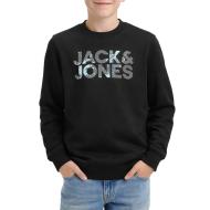 Sweat Noir Garçon Jack & Jones Splash544 vue 2