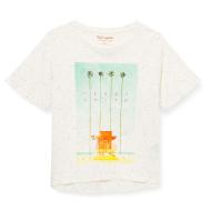 T-shirt Beige Femme Teddy Smith Nepsy pas cher