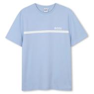 Blaues T-Shirt für Jungen von Hugo Boss J52727 günstig