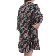 Robe Marine à fleurs Femme Vero Moda Easy vue 2