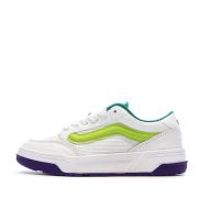 Baskets Blanches/Vertes Garçon Vans Hylane pas cher