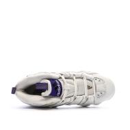 Chaussures de basketball Blanches/Violettes Homme Adidas Crazy 8 vue 4