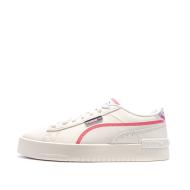 Baskets Blanches/Roses Fille Puma Jada pas cher