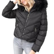 Doudoune Noir Femme Deeluxe Melinda pas cher