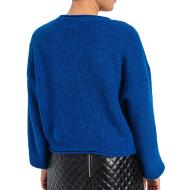Gilet Bleu Femme Vero Moda Cardi vue 2