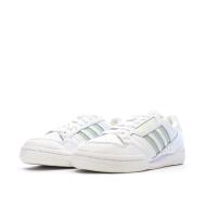 Baskets Blanc/Vert Femme Adidas Continental 80 Stripes vue 6