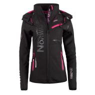 Veste Softshell Noir Femme Geographical Norway Reine