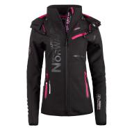 Veste Softshell Noir Femme Geographical Norway Reine pas cher