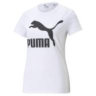 T-shirt Blanc Femme Puma Classics 530076 pas cher