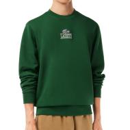 Sweat Vert Homme Lacoste Jogger Signature pas cher