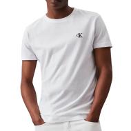T-Shirt Blanc Homme Calvin Klein Jeans Essential Slim