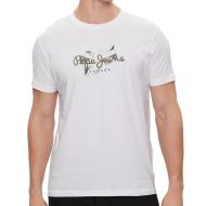 T-shirt Blanc Homme Pepe jeansCount