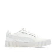 Baskets Blanches Femme Puma Carina 2.0 vue 2