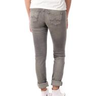Jean Slim Gris Femme Pepe jeans Katha0 vue 2