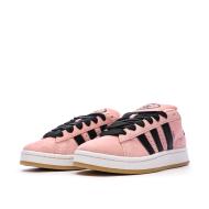 Campus Baskets Rose/Noir Femme Adidas vue 6