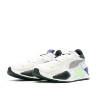 Baskets Blanche/Verte Homme Puma Rs-x Geek vue 6