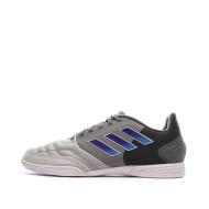 Chaussures de Futsal Gris/Noir/Bleu Garçon Adidas Top Sala pas cher