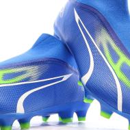 Chaussures de Foot Bleu/Vert Homme Puma Ultra Match+ LL FG/AG vue 7