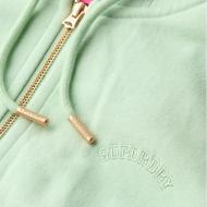 Sweat Zippé Vert Clair Femme Superdry Essential vue 2