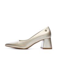 Zapatos de tacón dorados para mujer Refresh 175078 barato