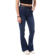 Jean Loose Bleu Femme Monday Premium Coupe pas cher