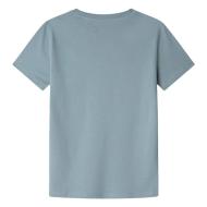 T-shirt Bleu Garçon Pepe Jeans Waldo vue 2