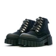Boots Noir Femme No Name Kross Lows vue 5
