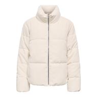 Manteau Écru Femme Only Corduroy