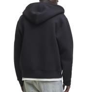 Sweat Zippé Noir Homme Jack & Jones Cover Scuba vue 2