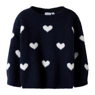 Pull Marine Fille Name it Fona pas cher
