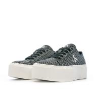 Baskets Plateforme Noir Femme Calvin Klein Cupsole vue 6